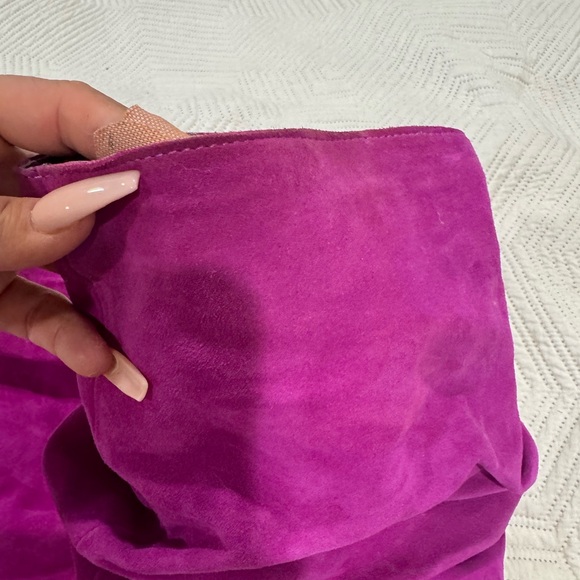 Schutz Ashlee Over The Knee Suede Boot- Lightly worn! This color is gorgeous 6.5 - Picture 3 of 5